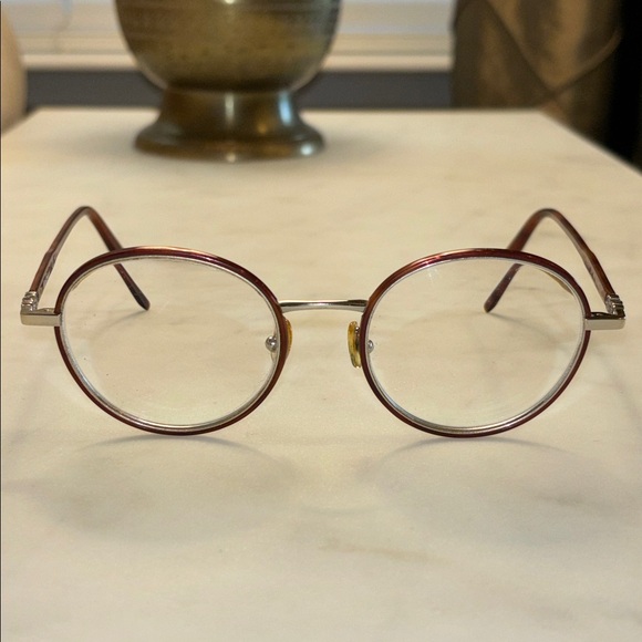 SALVATORE FERRAGAMO Prescription Glasses SF2171Italy Round Tortoise Shell Lux